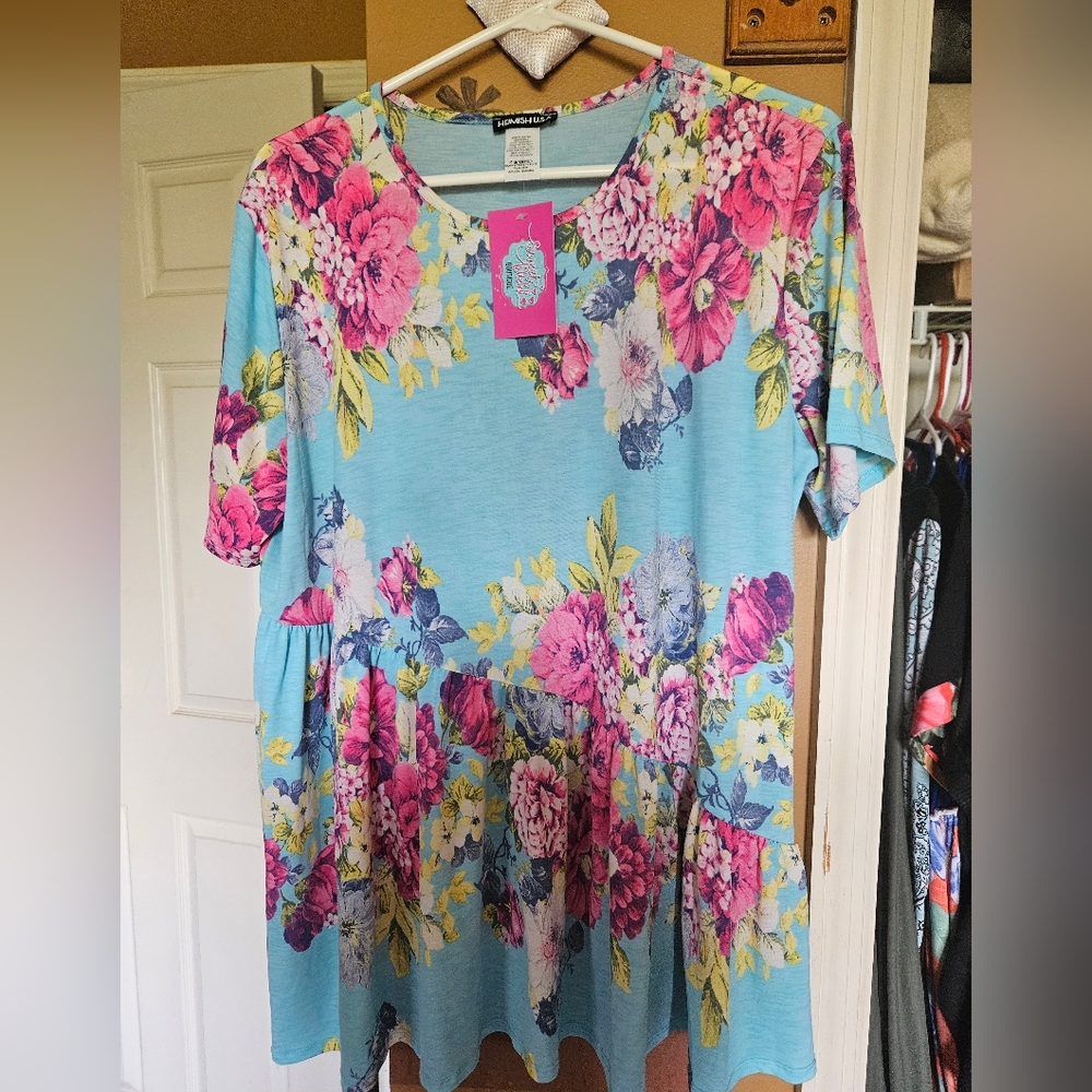 Floral top- Heimish